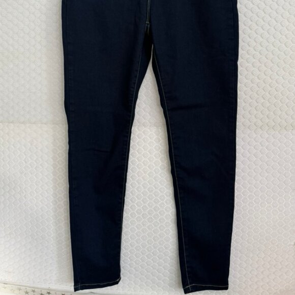 Michael Kors MK Izzy Skinny Dark Blue Stretch Jeans, 5 Pocket Size 10 EUC - Picture 2 of 7